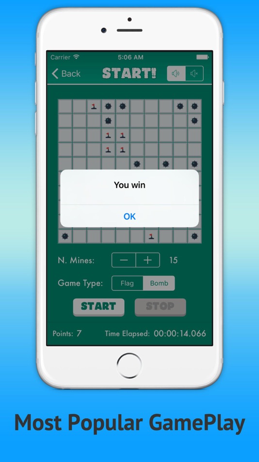 #5. Minesweeper -solve (iOS) By: Ramalingam Sivaramakrishnan