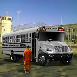 Drive Prison Bus 3D Simulator app icon