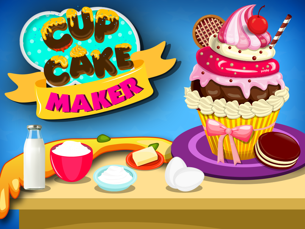 Cupcake Maker - Fun Free cooking recipe game for kids,girls,boys,teens & family screenshot 6