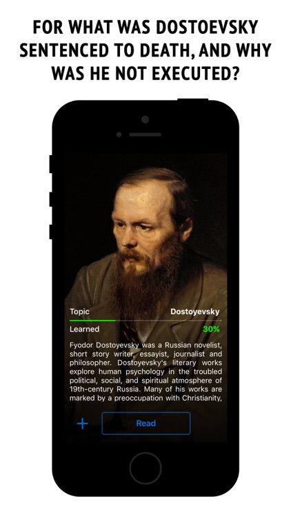 Dostoyevsky - interactive biography