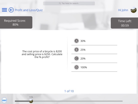 Screenshot #6 pour Grade 7 Math by GoLearningBus