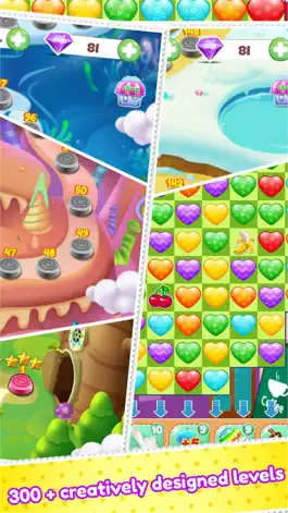 Game screenshot Heart Star Book of Life Sweet Game 3 Match apk