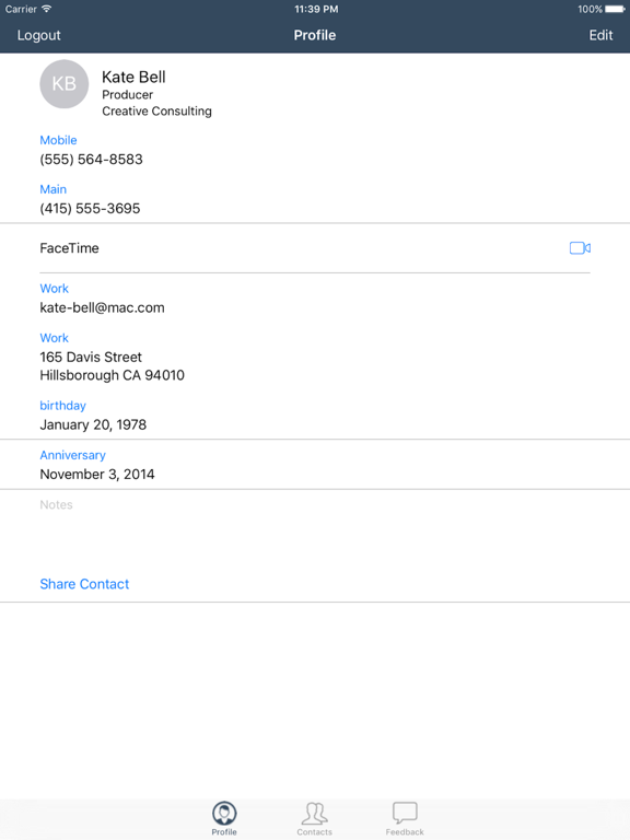 Screenshot #4 pour XHUM - Your Personal Contact Management Assistant That Manages Your Contacts Automagically For You