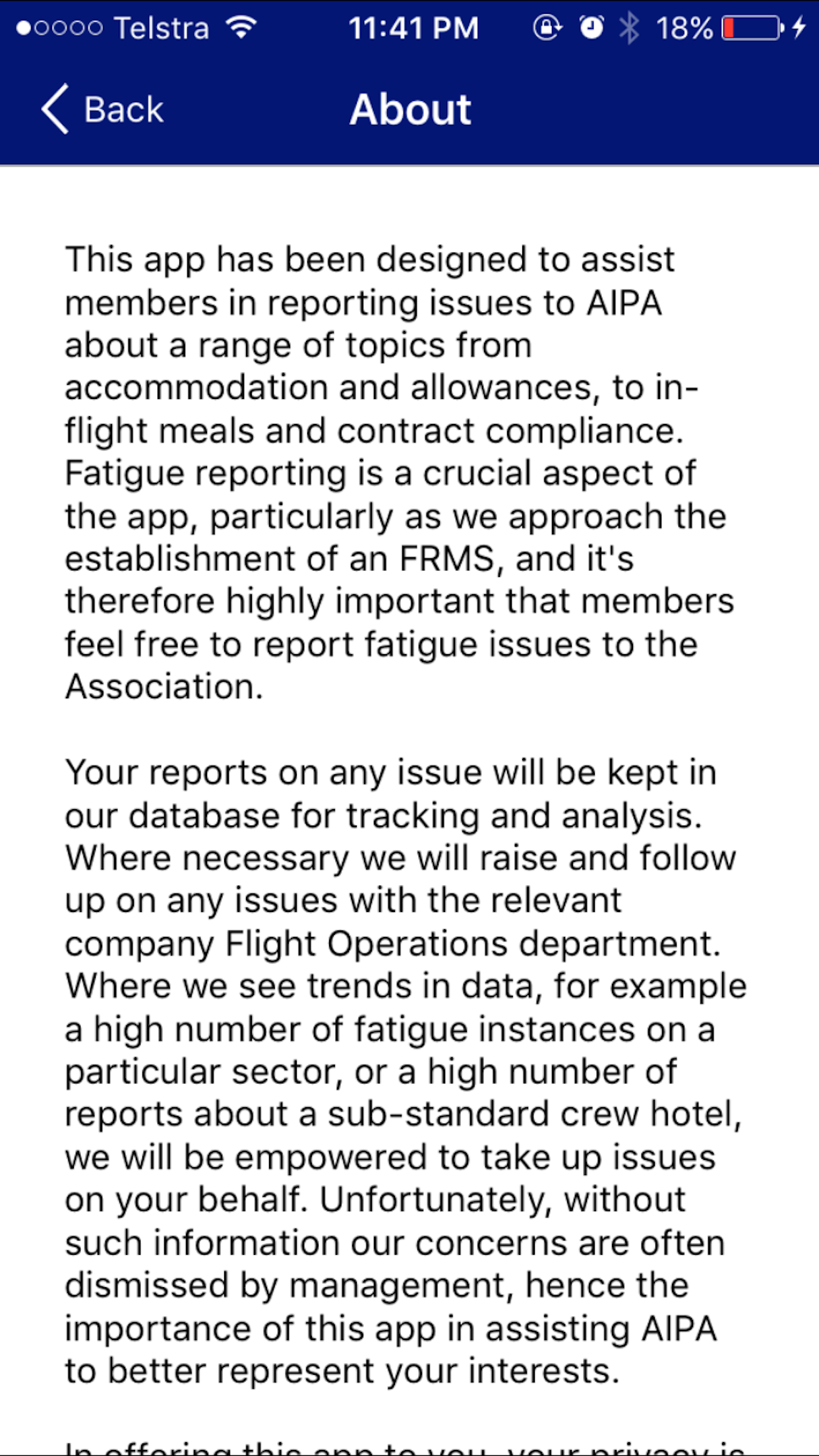 AIPA Member App