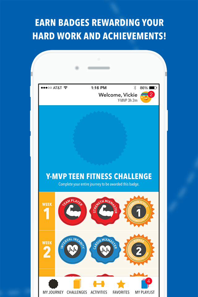 Y-MVP Fitness Challenge Powered by NYC’s YMCA