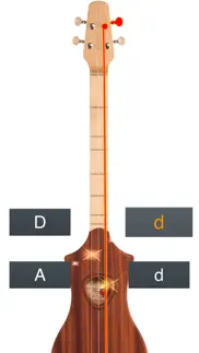 dulcimer tuner simple mixolydian iphone screenshot 3