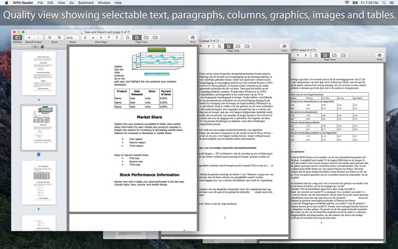 Screenshot #3 pour WPD Reader : for WordPerfect