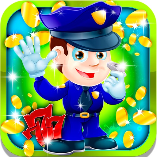 Lucky Policeman Slots: Prove you can protect your city and win super golden rewards Icon