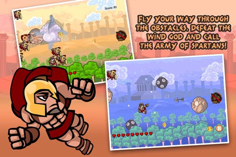 Brave Flying Spartan Warriors screenshot 2