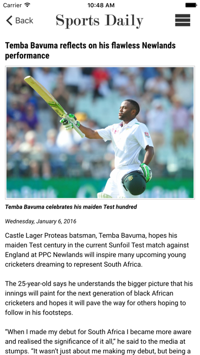 Screenshot #3 pour Sports Daily