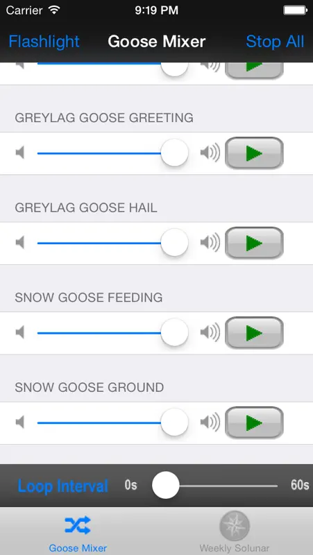 Goose Call Mixer screenshot 3 of 4