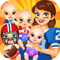 Cheerleader Baby Salon Spa - Candy Food Cooking Kids Maker Games for Girls