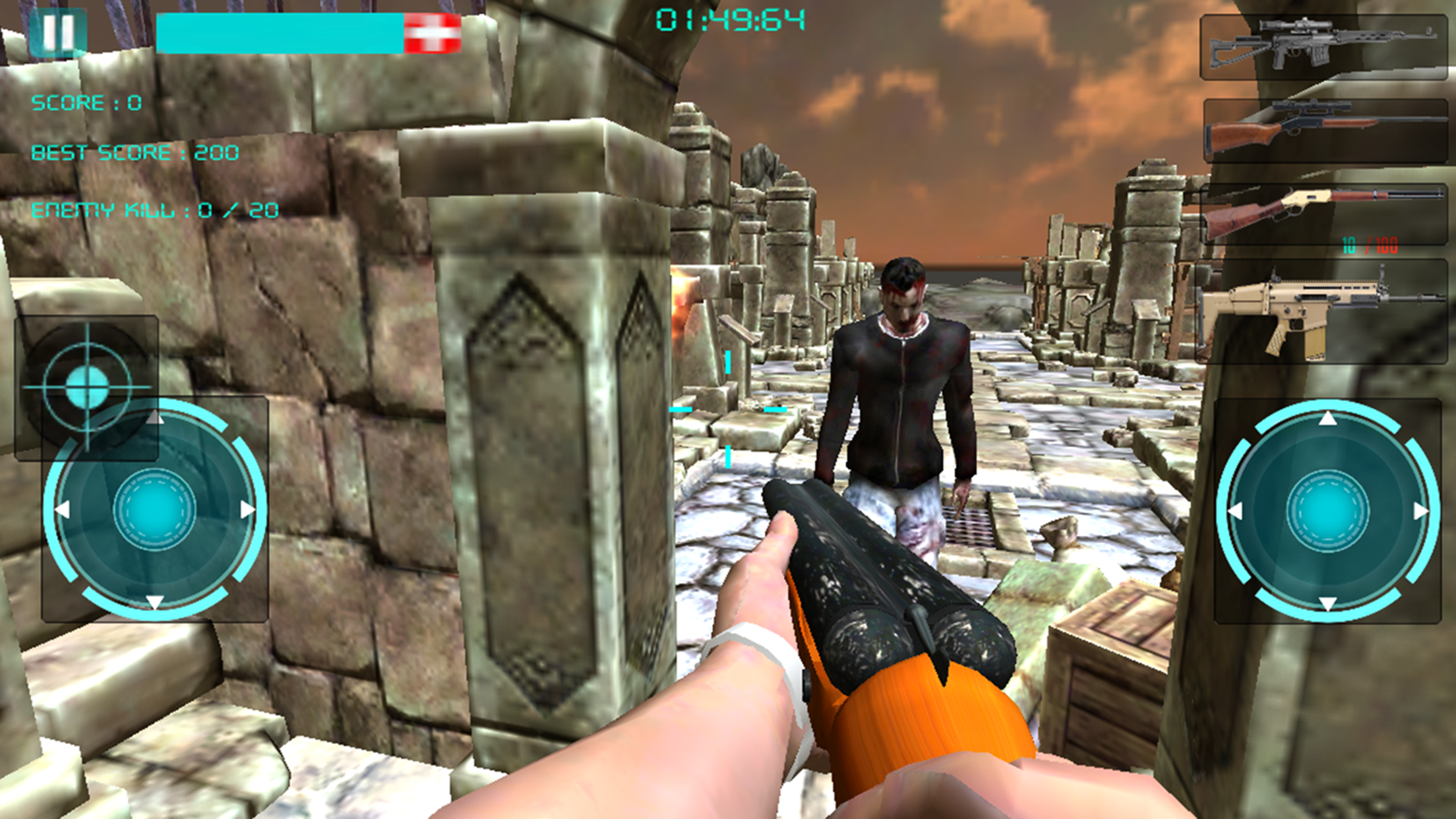 Commando Zombie Killer screenshot 5