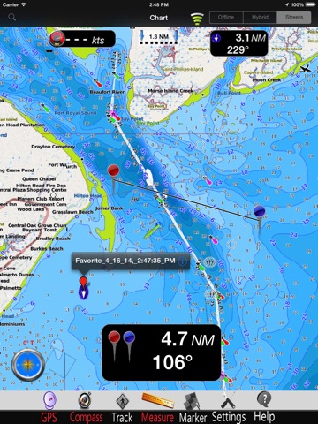 South Carolina GPS Chart Pro screenshot 3