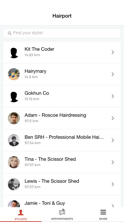 Hairport - Book Hair Stylists