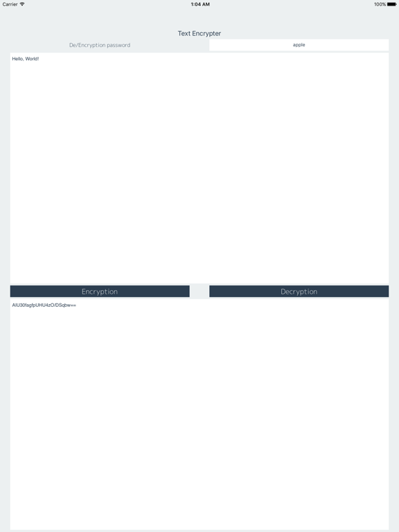 Screenshot #4 pour Text Crypter