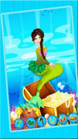 Game screenshot Mermaid Princess Spa Makeover Salon - An Underwater aquatic dress up & make up fairy tale game for girls apk