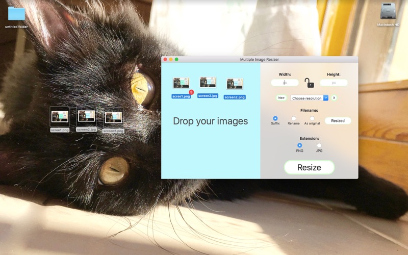 Screenshot #2 pour Multiple Image Resizer