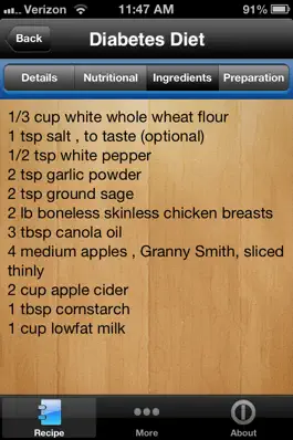 Game screenshot Diabetes Diet FREE - Proper Nutrition for the Diabetic hack