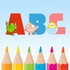 ABC Alphabet Coloring Books for Kindergarten & Preschool App Icon