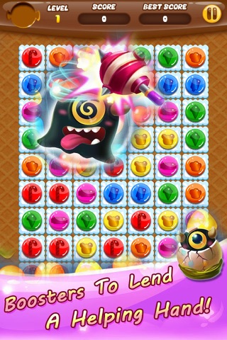 Candy World Smash Puzzle Quest screenshot 3