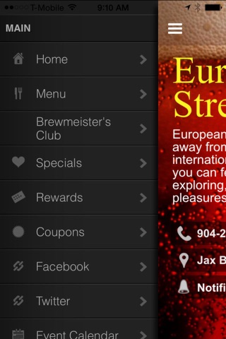 European Street Cafe screenshot 2