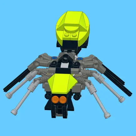 Spider for LEGO Creator 31018 x 2 Sets - Building Instructions Cheats
