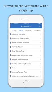 truckers forum iphone screenshot 1