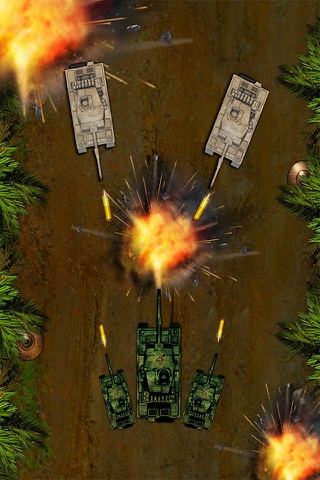 Tanks Thunder - Red Zone Alert screenshot 4