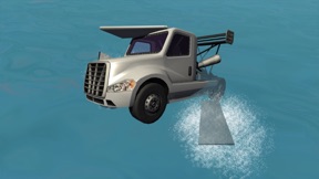 Flying Car Simulator : Jet Truck - Airplane Pilot screenshot
