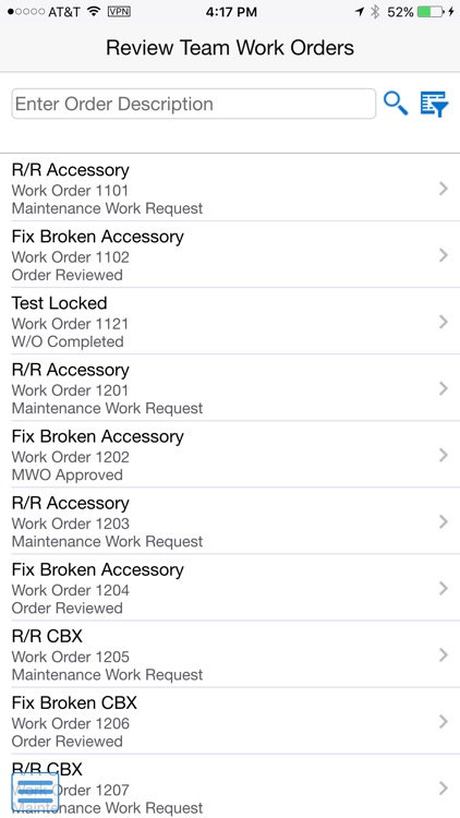 Review Team WO Phone JDE E1