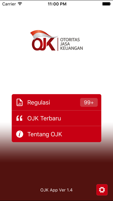 Screenshot #1 pour Otoritas Jasa Keuangan