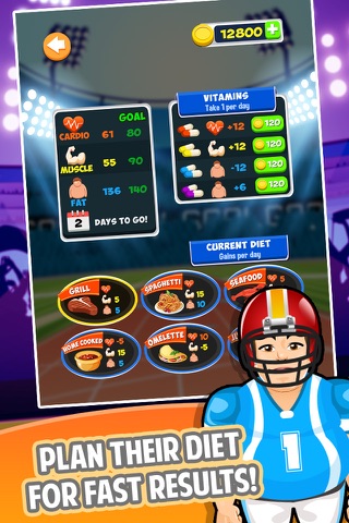 Athlete Fat to Fit Race - real football sports run & quarterback flick jump-ing games! screenshot 3