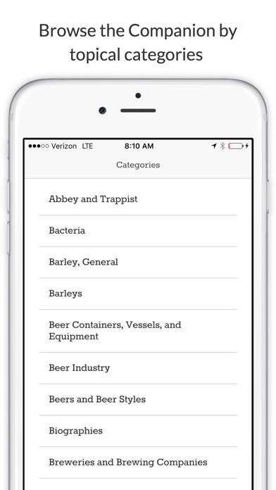 The Oxford Companion to Beer Screenshot