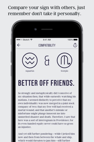 Beyond Blurbs - Crude & No-nonsense Horoscopes screenshot 3