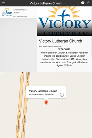 Victory Lutheran Church Jax screenshot 2