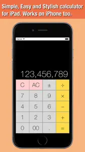 Calculator - iPad Version screenshot #1 for iPhone