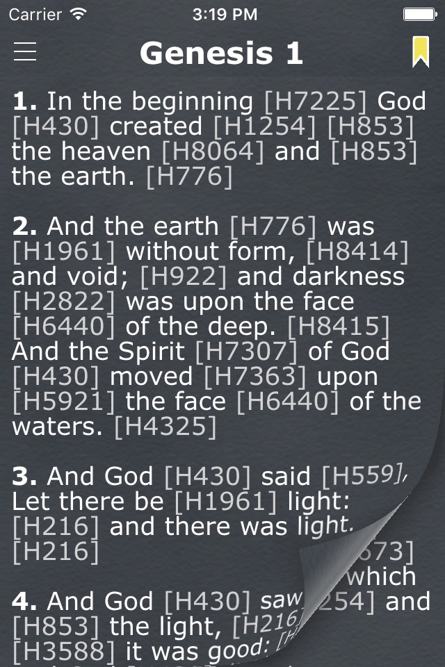 KJV Bible with Strong's (King James Version) screenshot 4