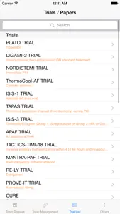 HeartEvidence Lite: Landmark trials in Cardiology screenshot #5 for iPhone