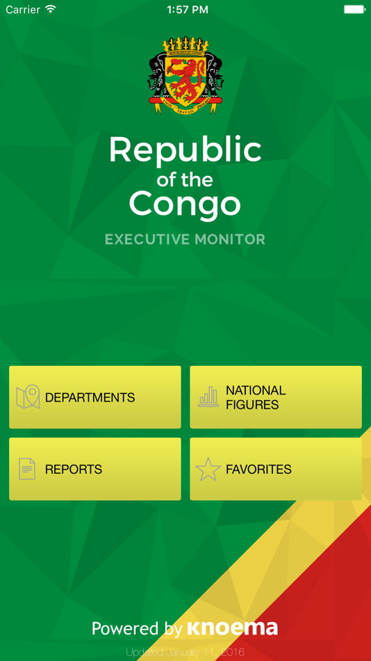 #1. Congo Executive Monitor (iOS) 由: Knoema Corporation