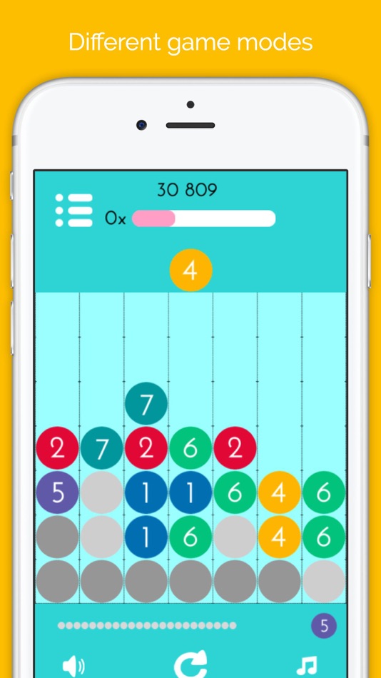 #4. Matcher - Number Game (iOS) 来自: Wojciech Grzesik