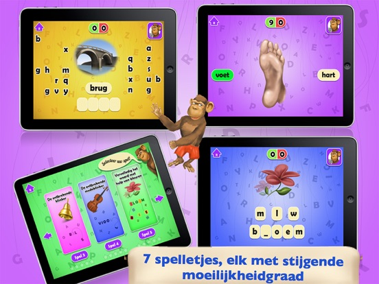 leren lezen en schrijven : gratis iPad app afbeelding 3