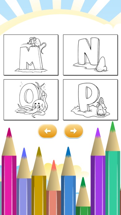 ABC Alphabet Coloring Books for Kindergarten & Preschool 1.0 IOS -