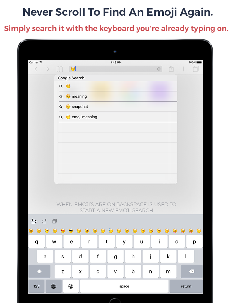 Emojo - Emoji Search Keyboard - Search Emojis By Keyboard