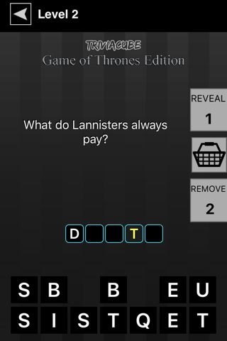 TriviaCube: Trivia for Game of Thrones screenshot 4