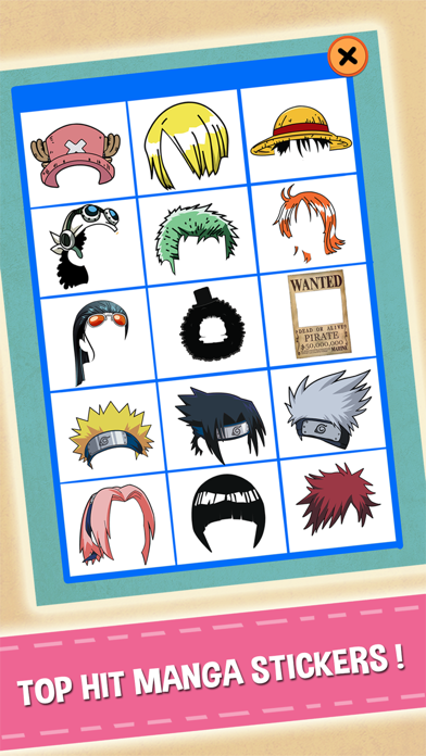 Screenshot #3 pour Manga Camera HD - Cartoon Anime Sticker dragon ball Z Edition