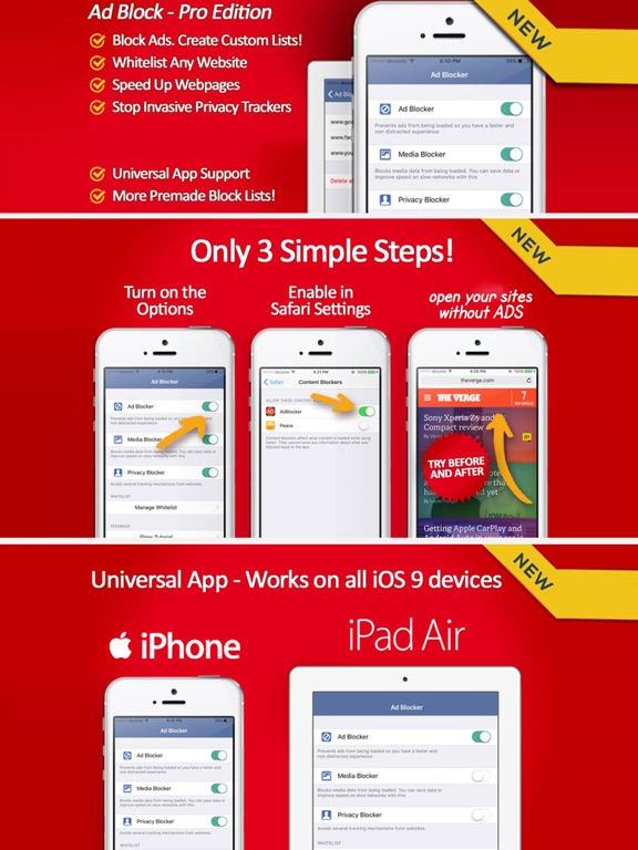 Screenshot #6 pour adblock publicité browser protéger annonces privée