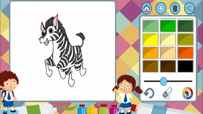 How to cancel & delete Animals to paint - coloring book to draw from iphone & ipad 4