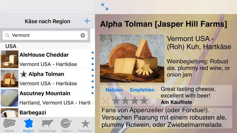 Screenshot von Fromage auf dem iPhone 2