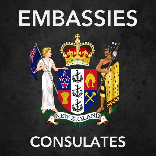 New Zealand embassies & consulates overseas icon